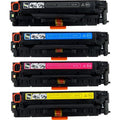 4 Pack HP 305A Remanufactured Toner Cartridges