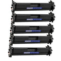5 Pack HP 94X Black Compatible High-Yield Toner Cartridge (CF294X)