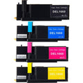 4 Pack Dell C1660W Compatible Toner Cartridges